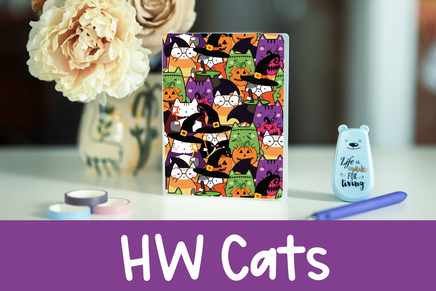 Halloween Sticker Album | 60 Top-Loading Sleeves