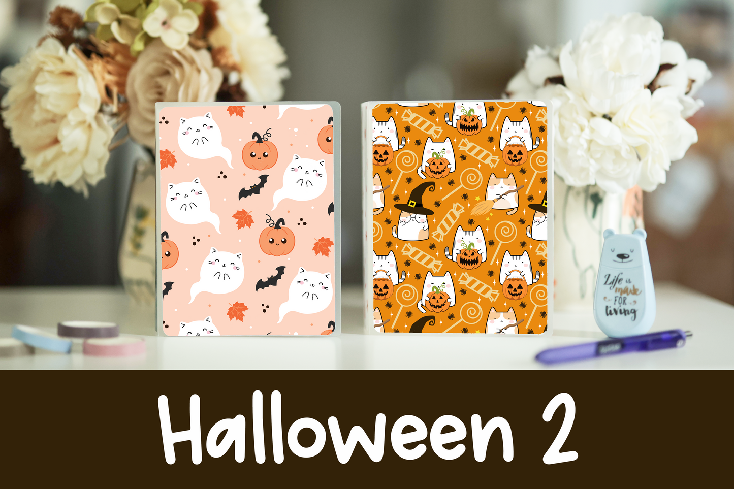 Halloween 2 Sticker Album | 60 Top-Loading Sleeves
