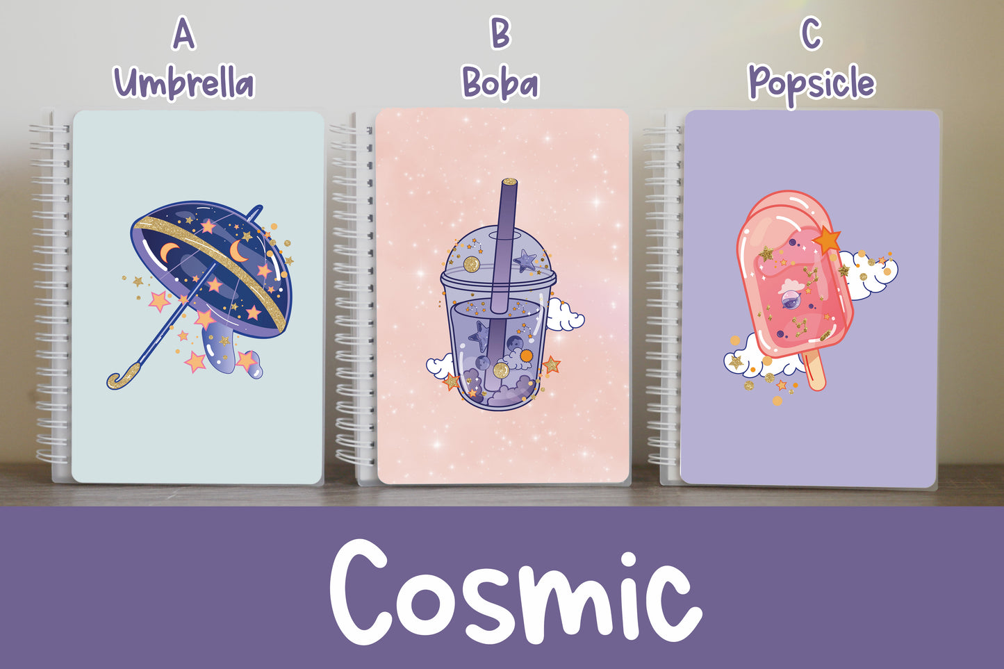 Cosmic Reusable Sticker Book