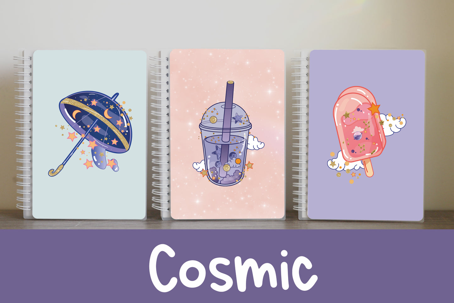 Cosmic Reusable Sticker Book