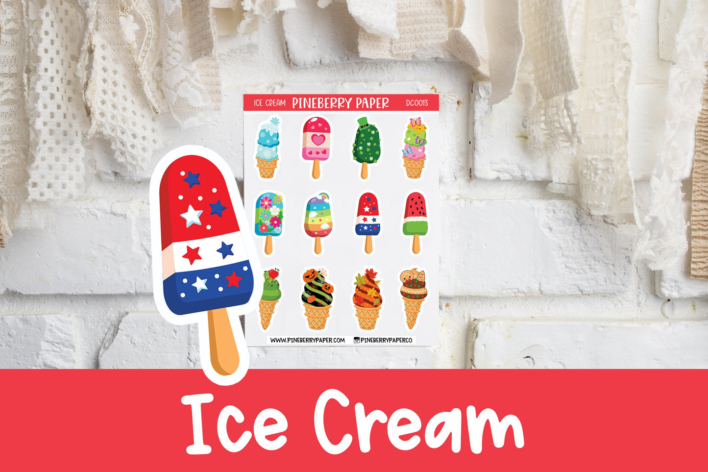 Monthly Themed Ice Cream | DC0013