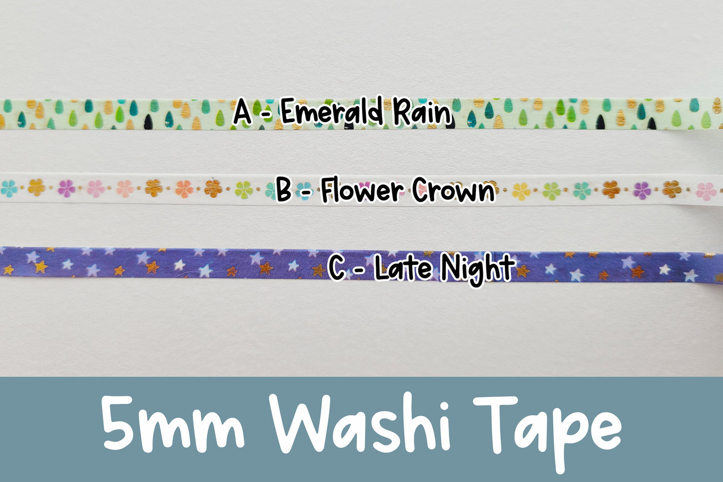 Nature Walk | 5mm Washi Tape