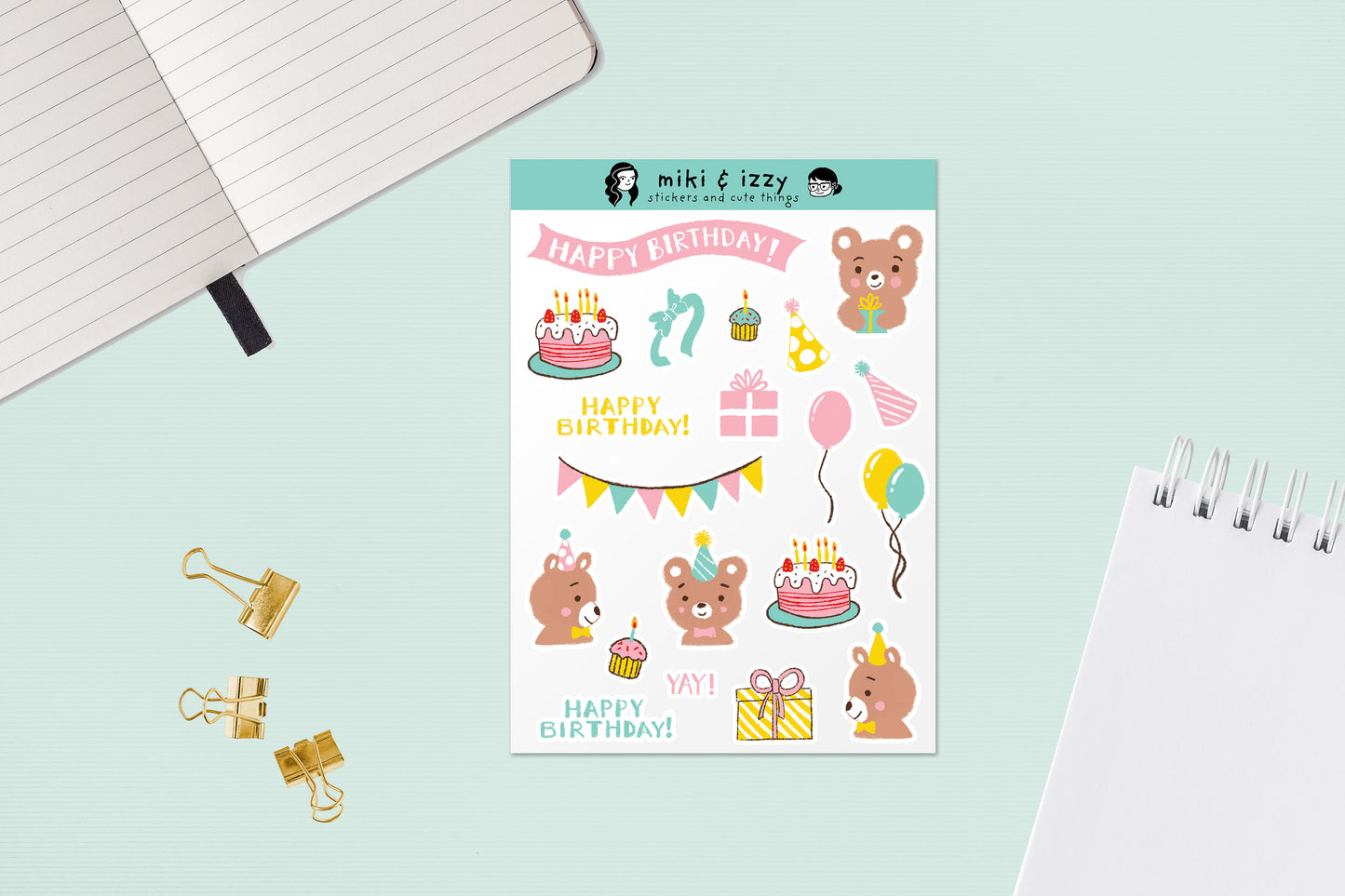 Birthday Bears | Miki & Izzy