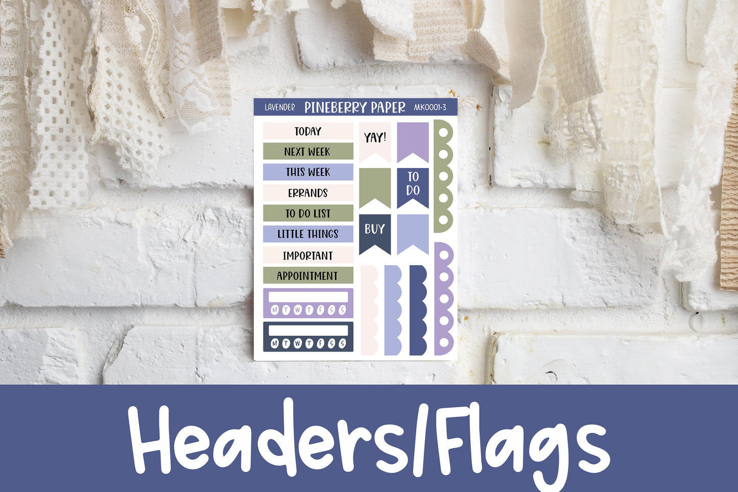 Lavender Vertical Mini Kit