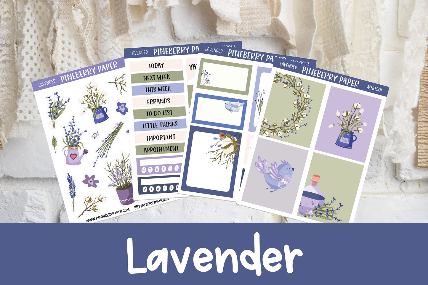 Lavender Vertical Mini Kit