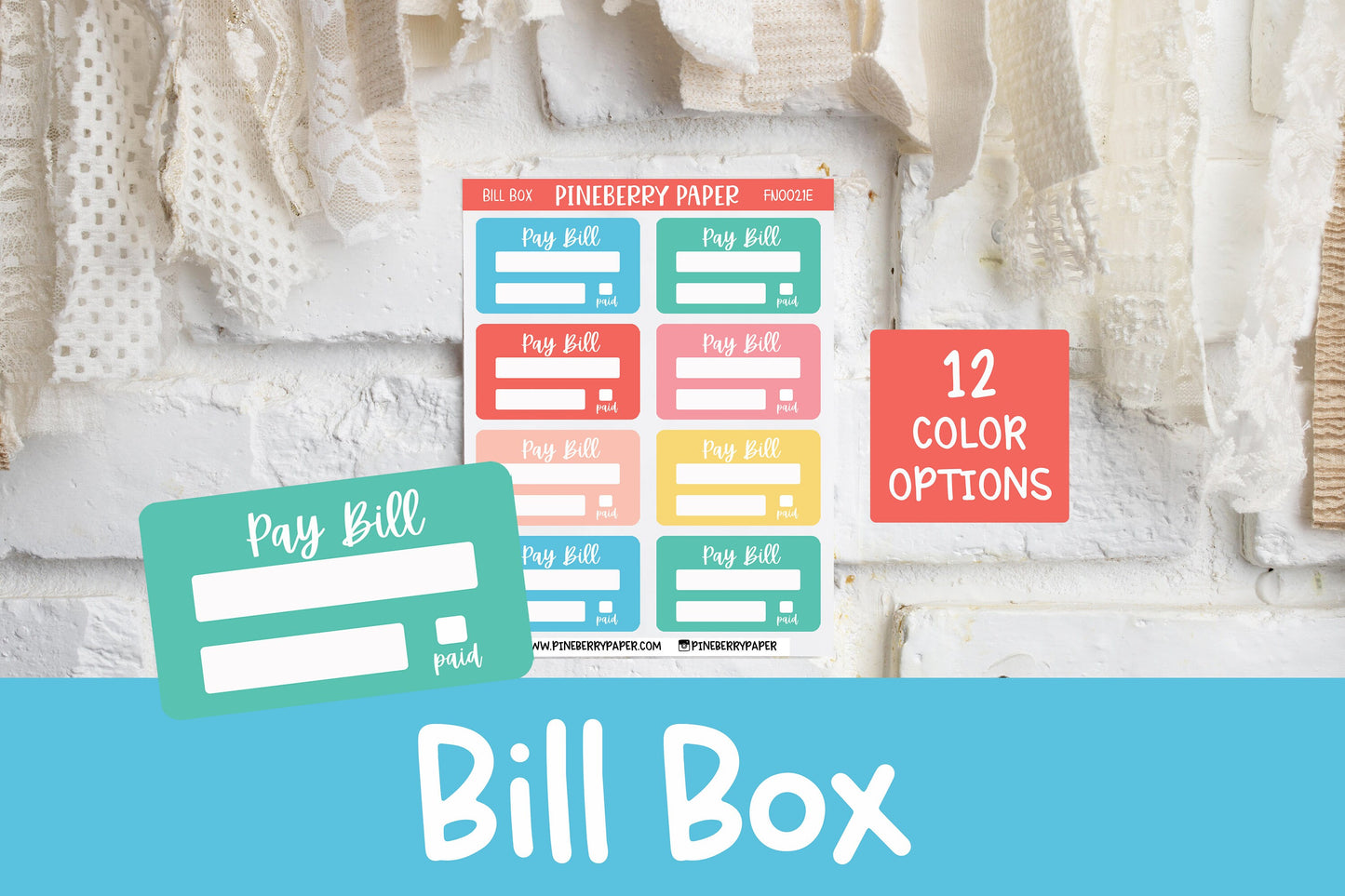 Bill Boxes | FN0021