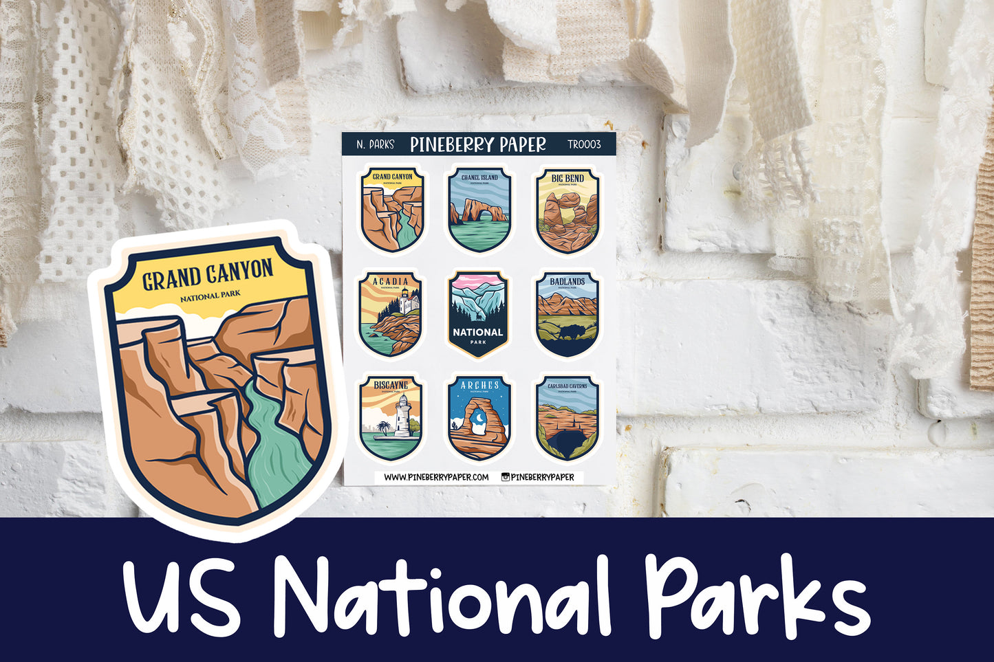 US National Parks | TR0003 | Old Format