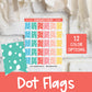 Dot Patterned Flags | FN0018