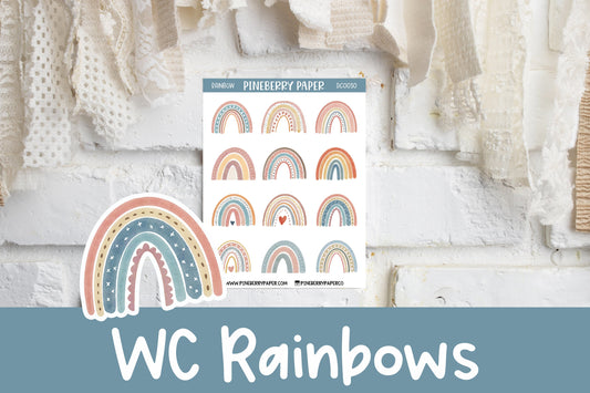 Watercolor Rainbows | DC0030
