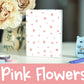 Floral Sticker Album | 60 Top-Loading Sleeves