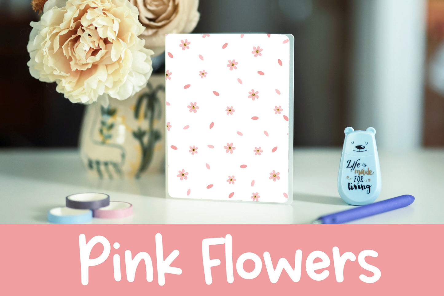 Floral Sticker Album | 60 Top-Loading Sleeves