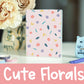 Floral Sticker Album | 60 Top-Loading Sleeves