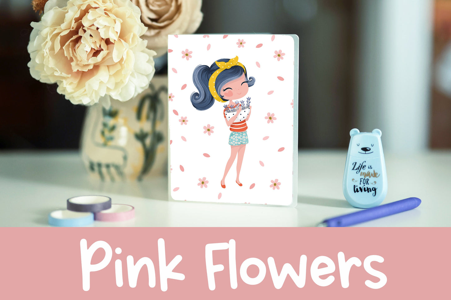Garden Girls Sticker Album | 60 Top-Loading Sleeves