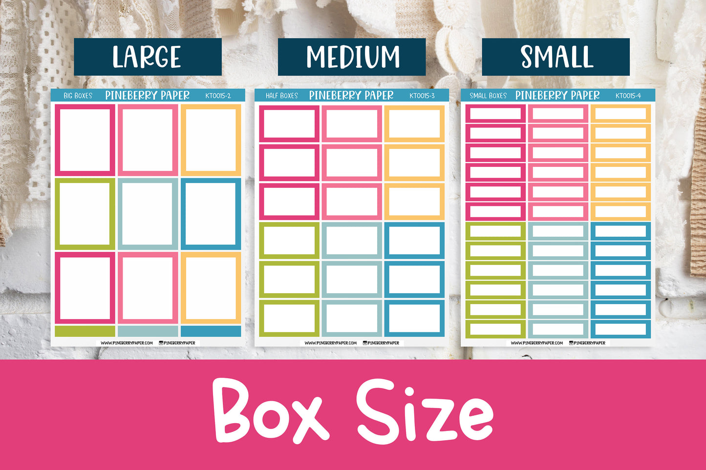 Colorway Box | Multiple Color Options
