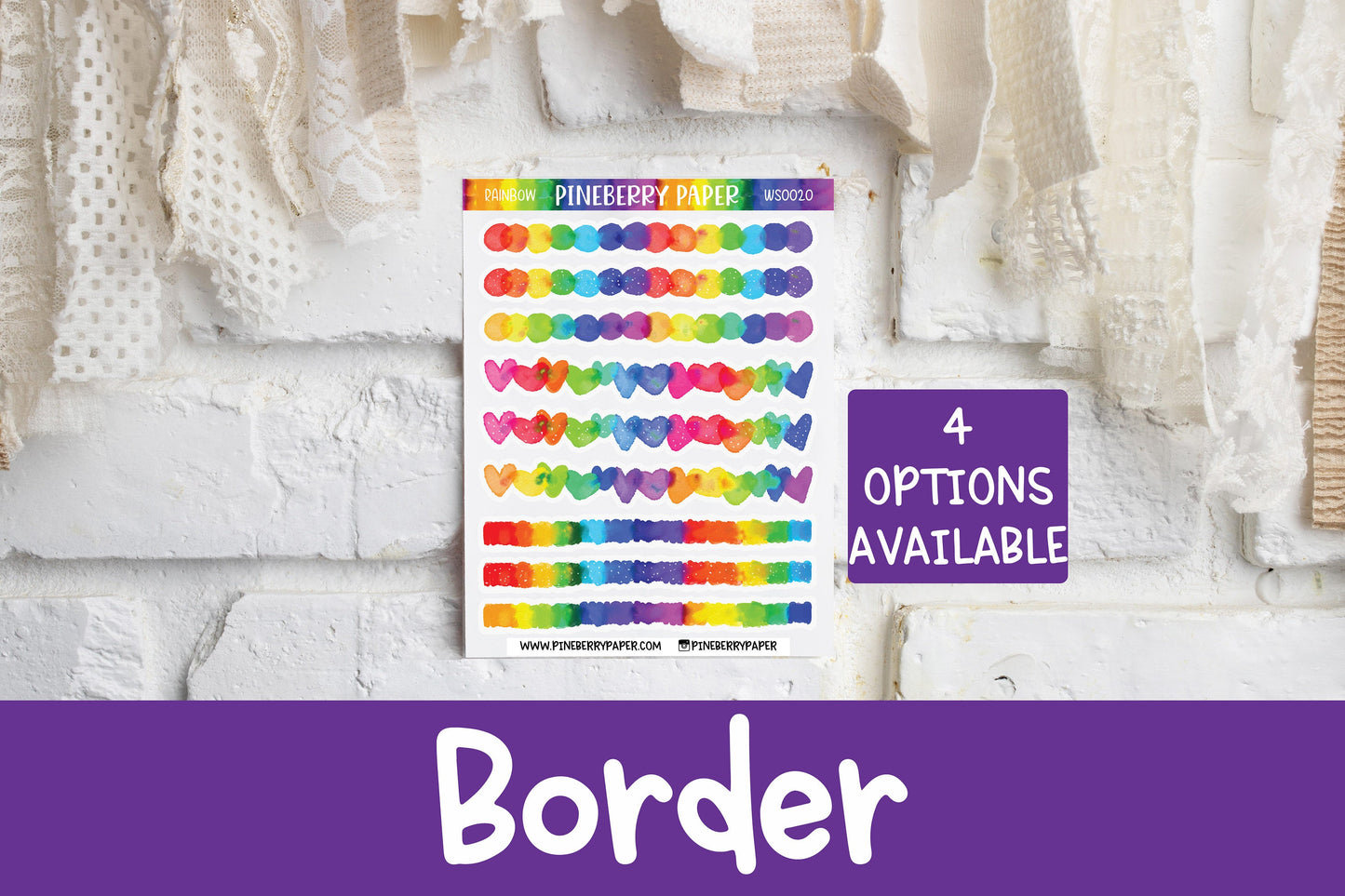 Rainbow Border