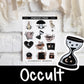 Occult Stickers | AT0040