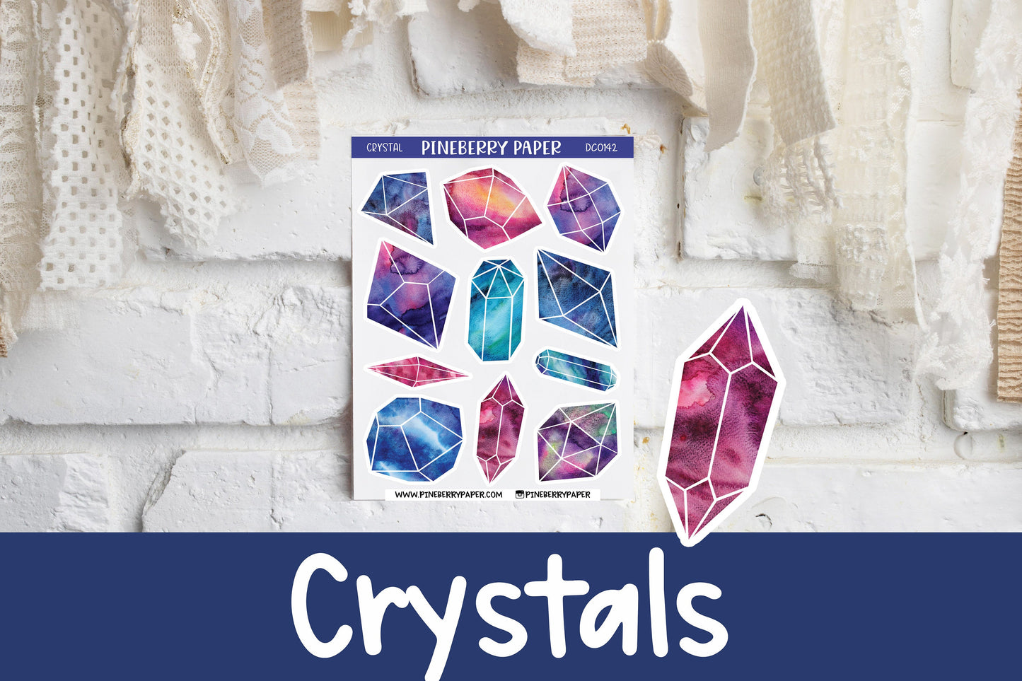 Alcohol Ink Crystal | DC0142