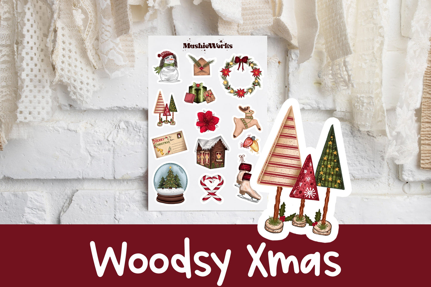 Woodsy Christmas by Mushie Work