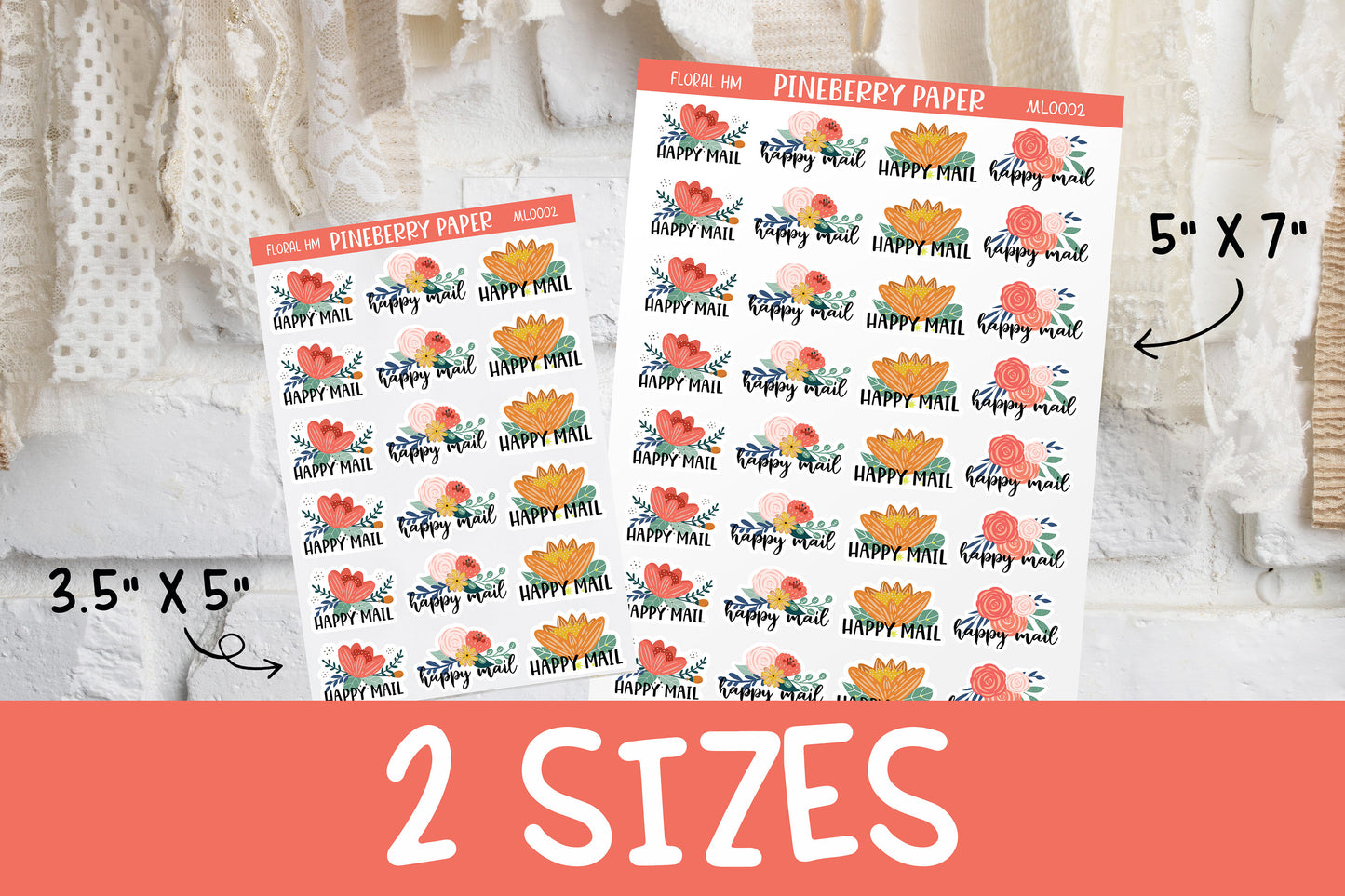 Floral Happy Mail | ML0002