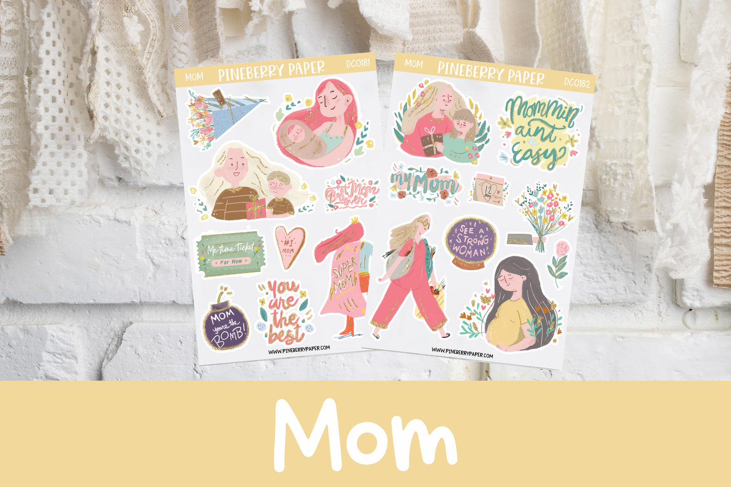Mom | Mother's Day | DC0181 | DC0182