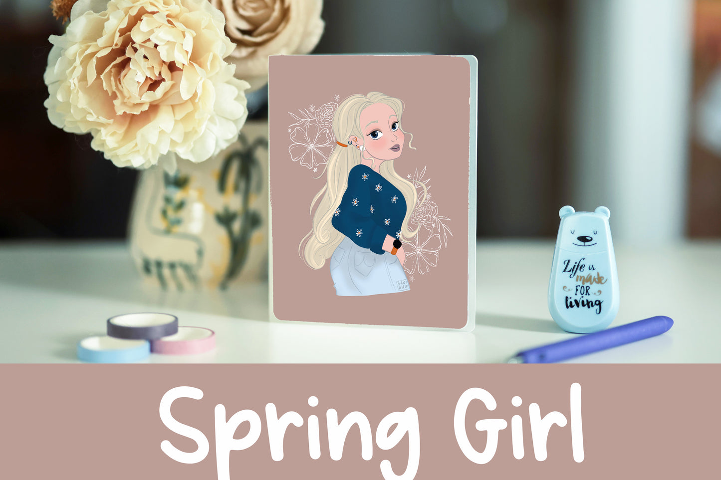 Sarahs.bulletjournal x Pineberry Paper Sticker Album | 60 Top-Loading Sleeves
