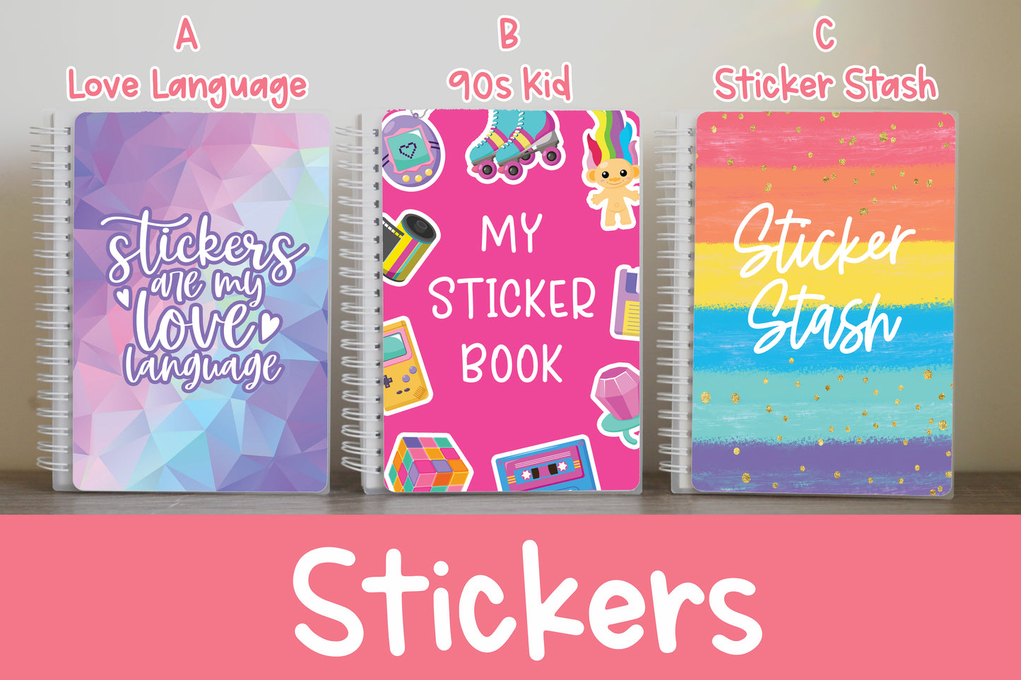 Reusable Sticker Book