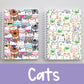 Cats Reusable Sticker Book