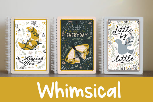 Whimsical Nature Reusable Sticker Book