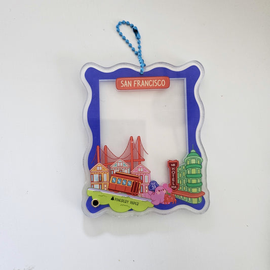 San Francisco Stationery Fest Shaker Keychain | u-pick charms