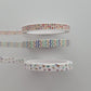 Geo and Hearts | 5mm Washi Tape | Gold Foil Decorative Tape
