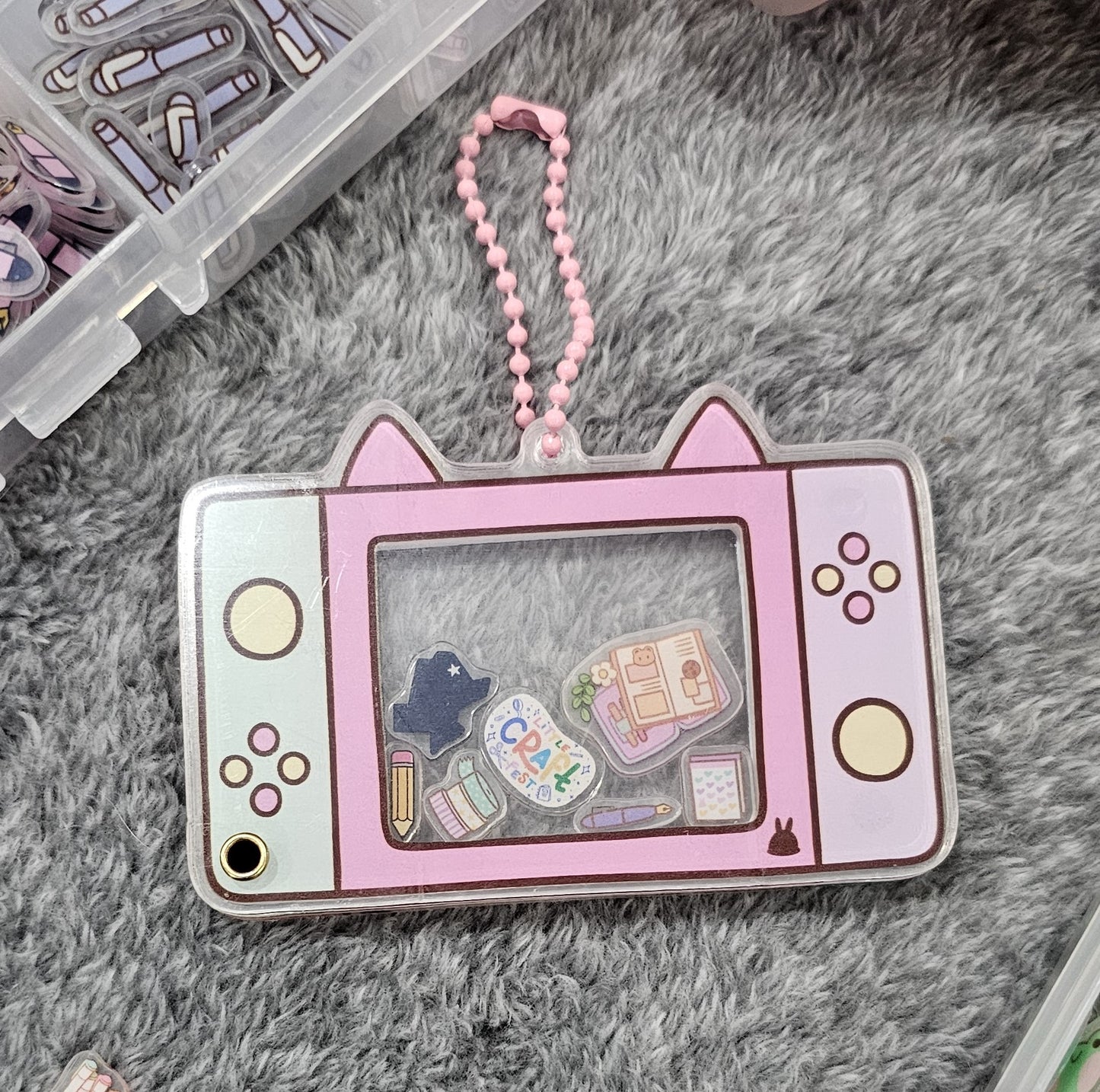 Custom Shaker Keychain