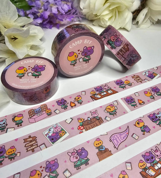 Camp BFF Washi Tape | 15mm x 10m