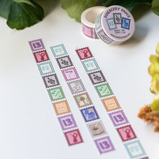 Era Stamps Washi Tape | 20mm x 10m