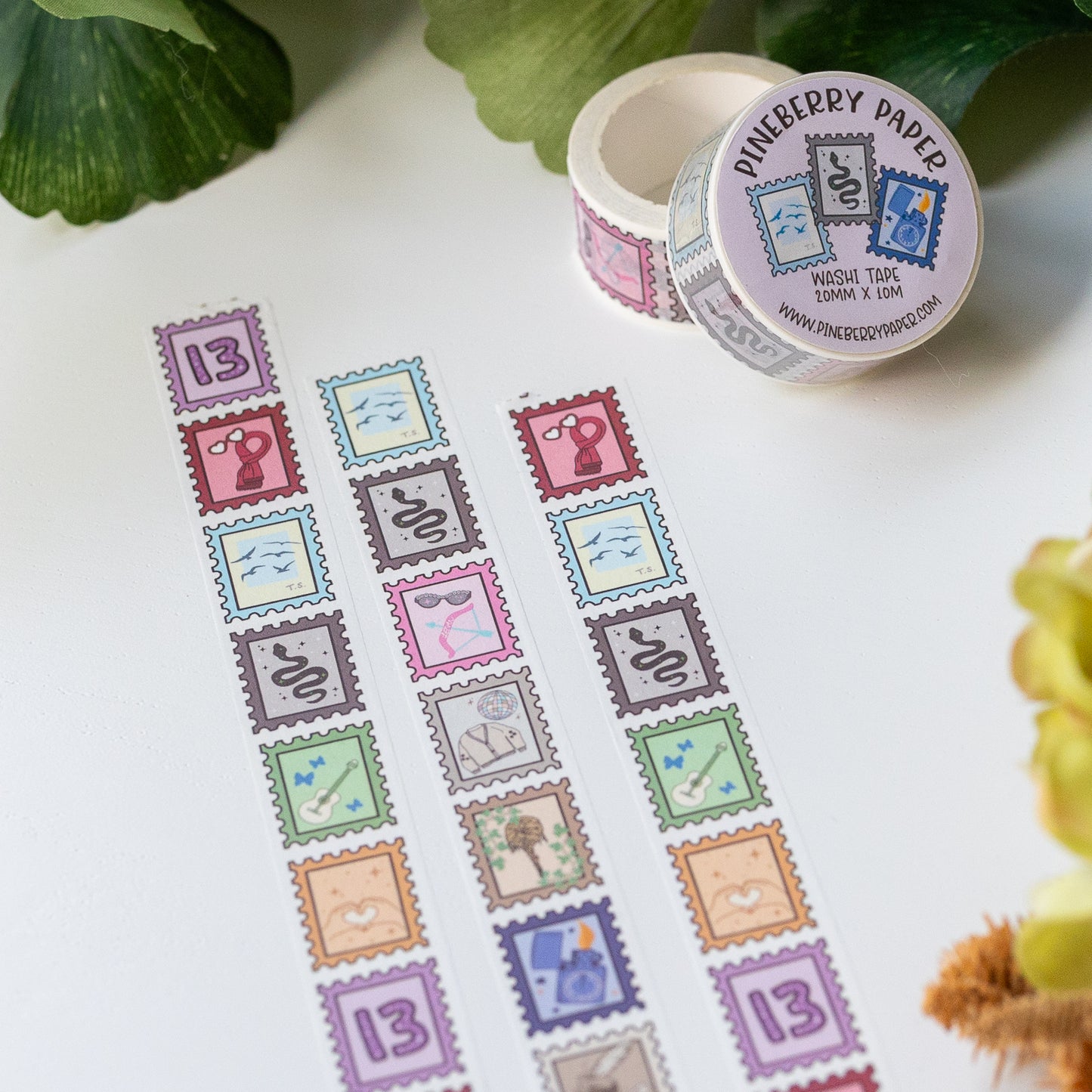 Era Stamps Washi Tape | 20mm x 10m