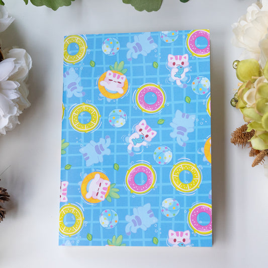 Pool Cats Reusable Sticker Book