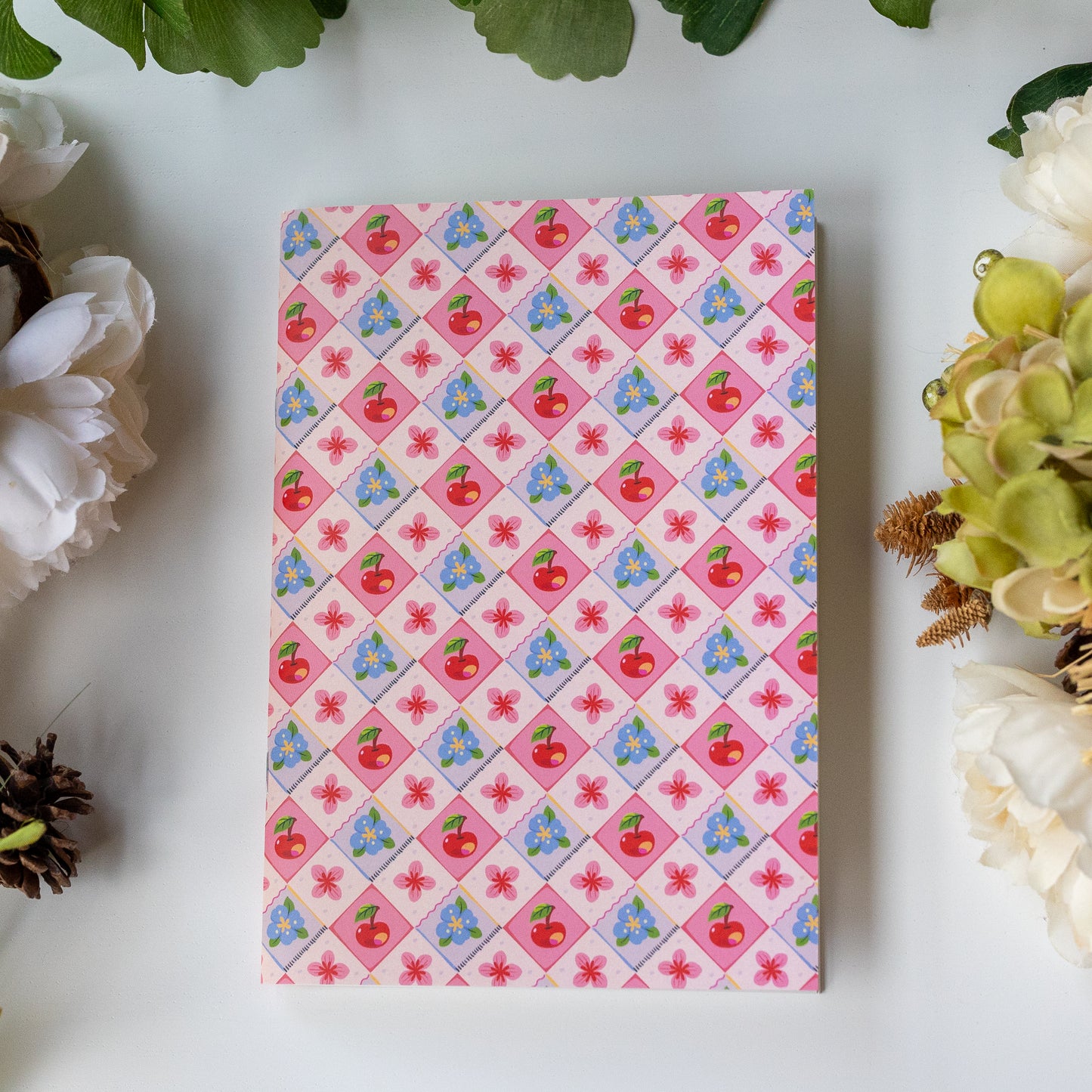 Cherries Reusable Sticker Book