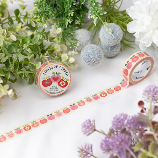 Apple Washi Tape | 15mm x 10m | W072
