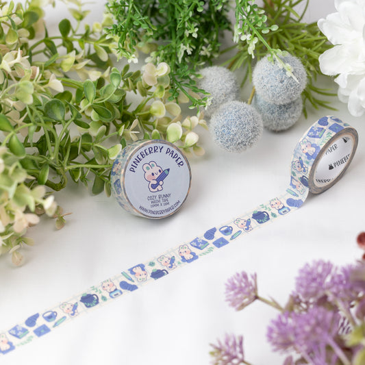 Cozy Bunny Washi Tape | 15mm x 10m | W021