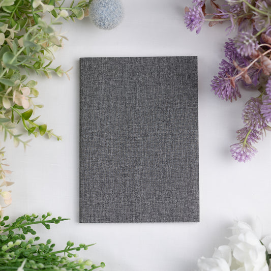 A6 Tweed Tomoe River Paper Grid Notebook