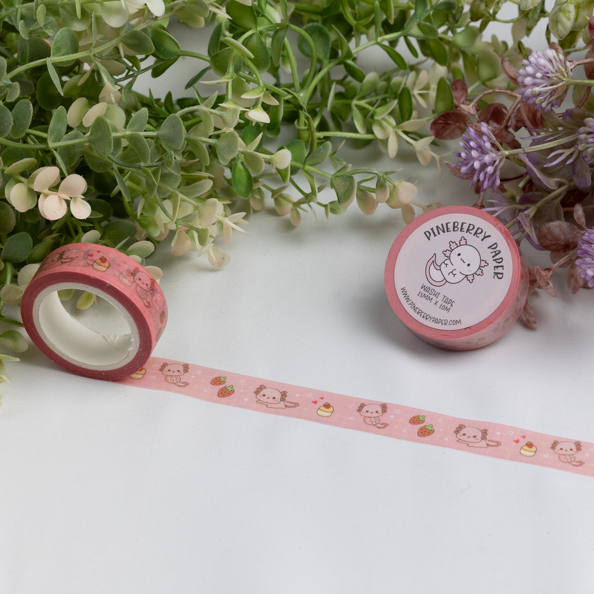 Axolotl Washi Tape | 15mm x 10m | W036