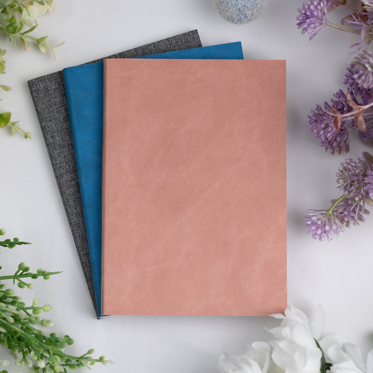 A6 Tweed Tomoe River Paper Grid Notebook