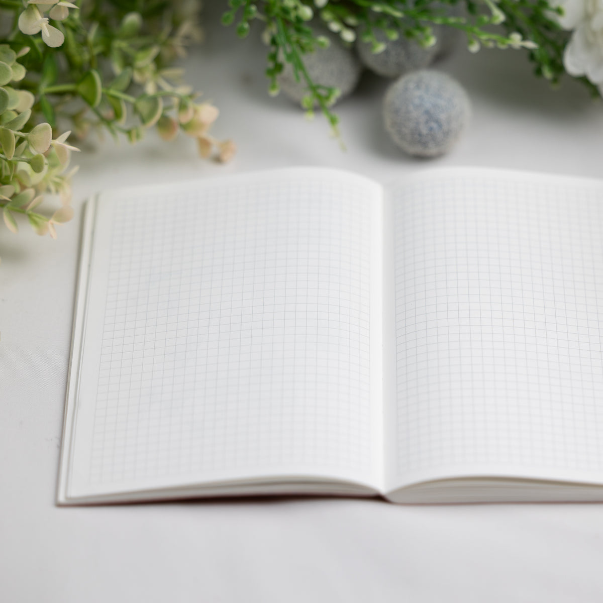 A6 Tweed Tomoe River Paper Grid Notebook