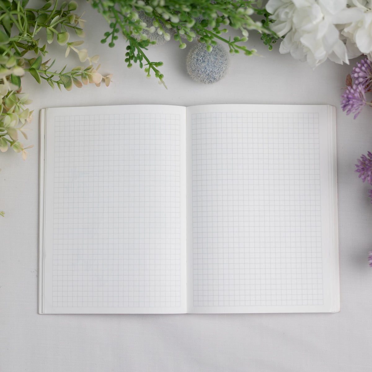 A6 Tweed Tomoe River Paper Grid Notebook