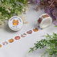 Cat Face Washi Tape | 20mm x 10m | W011