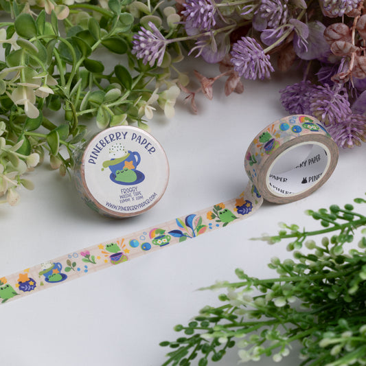 Froggy Washi Tape | 15mm x 10m | W046