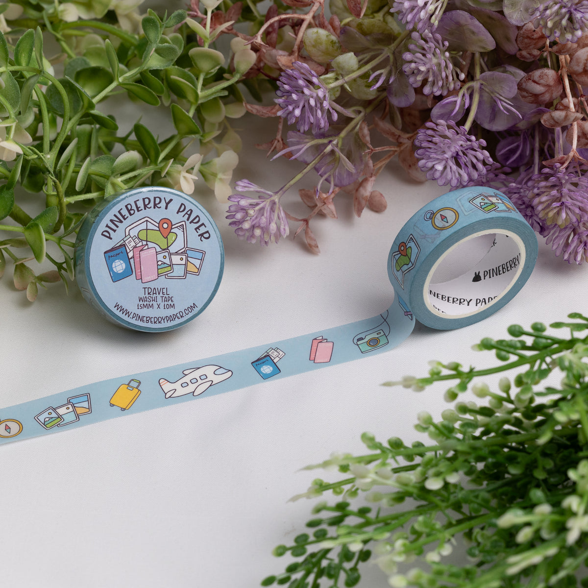 Travel Washi Tape | 15mm x 10m | W001