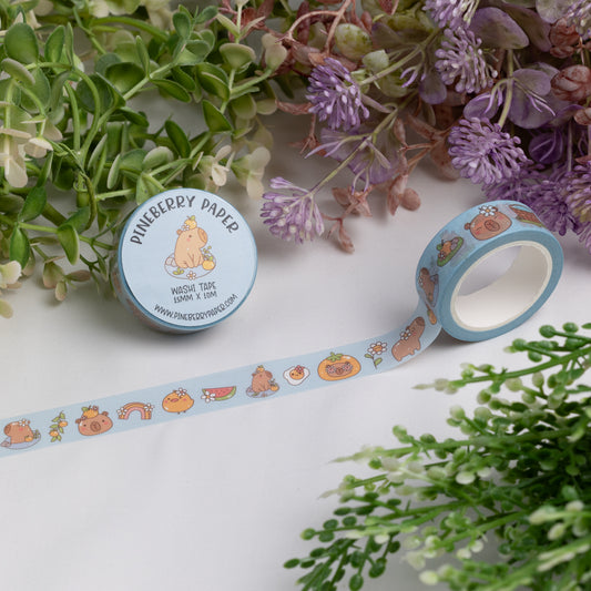 Capybara 3 Washi Tape | 15mm x 10m | W040