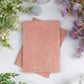 A6 Pink Tomoe River Paper Grid Notebook