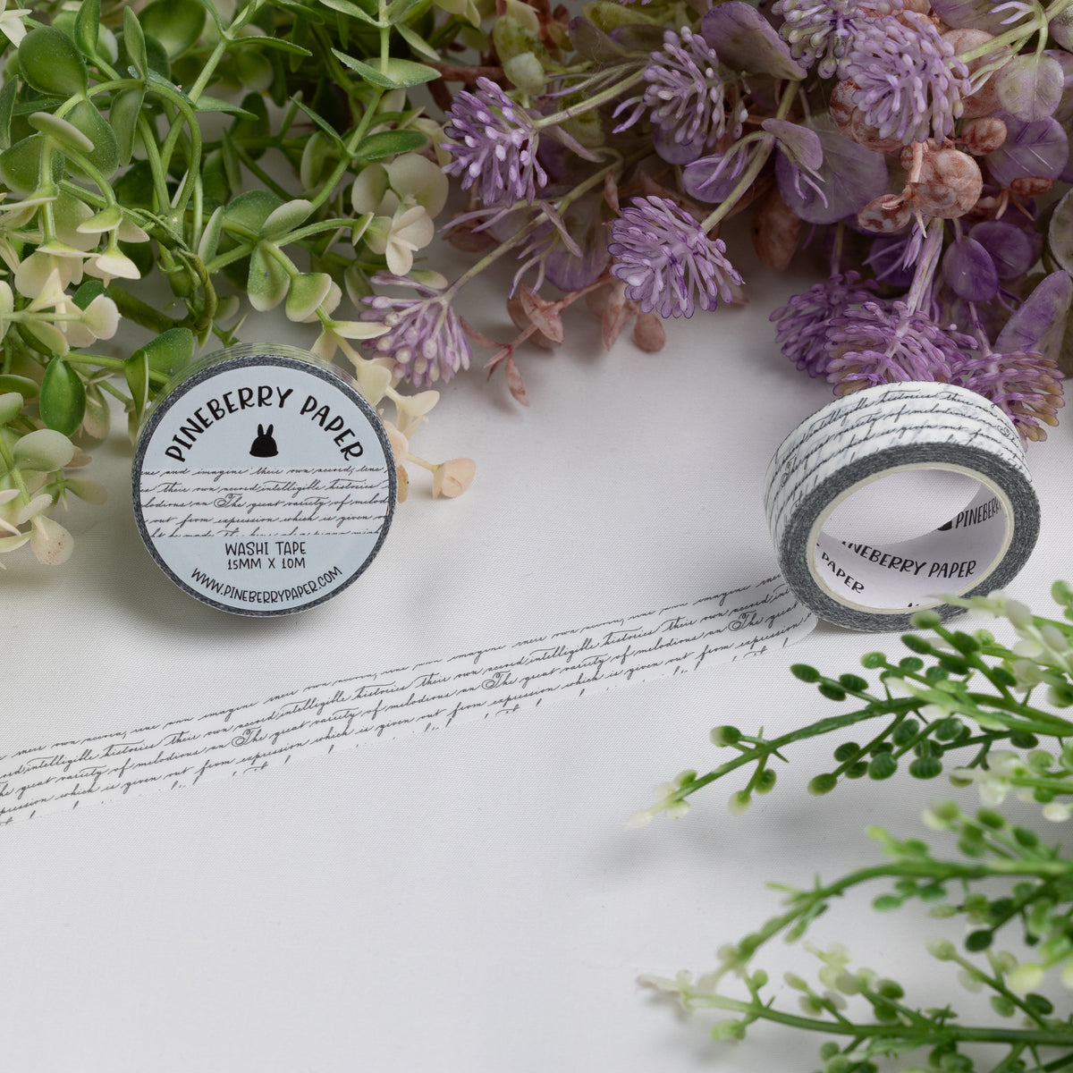 Handwriting Washi Tape | 15mm x 10m | W101