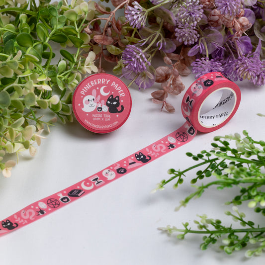 Pink Magic Washi Tape | 15mm x 10m | W084